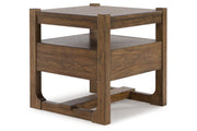Cabalynn Light Brown Coffee Table and 2 End Tables -  Ashley - DMV Furniture