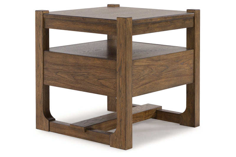 Cabalynn Light Brown Coffee Table and 2 End Tables -  Ashley - DMV Furniture