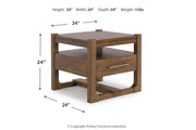 Cabalynn Light Brown Coffee Table and 2 End Tables -  Ashley - DMV Furniture