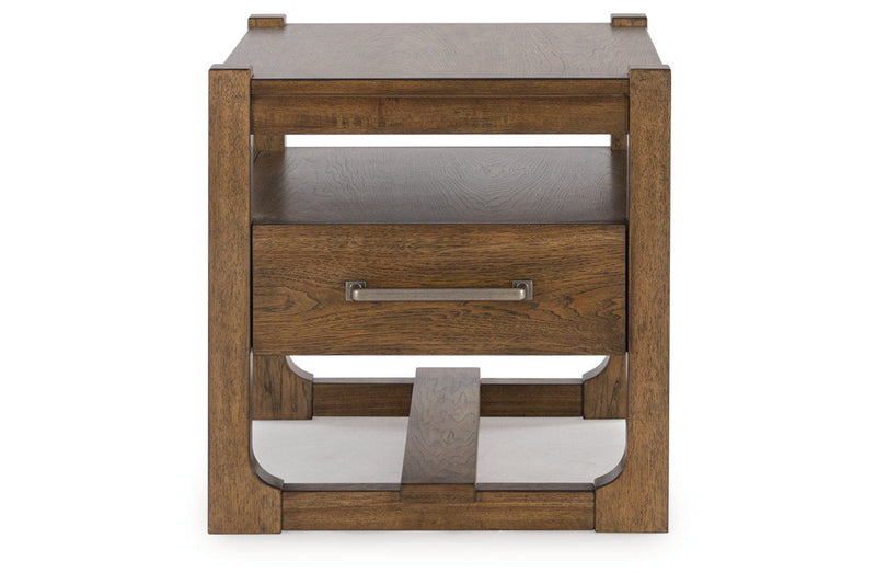 Cabalynn Light Brown Coffee Table and 2 End Tables -  Ashley - DMV Furniture