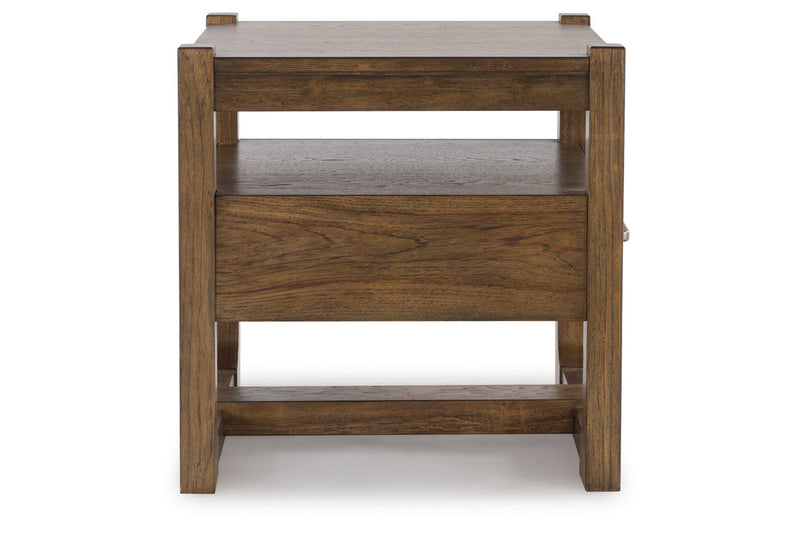 Cabalynn Light Brown Coffee Table and 2 End Tables -  Ashley - DMV Furniture
