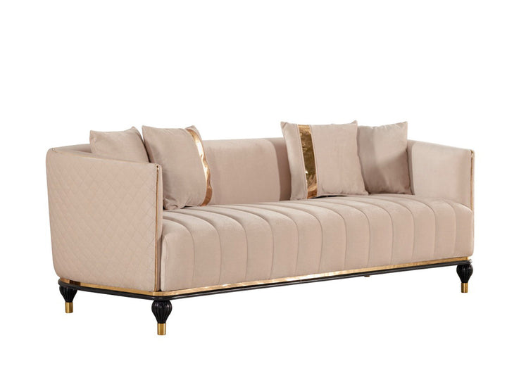 Toronto 85" Wide Square Arm Sofa