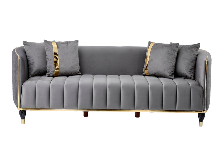 Toronto 85" Wide Square Arm Sofa