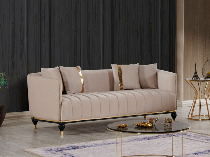 Toronto 85" Wide Square Arm Sofa