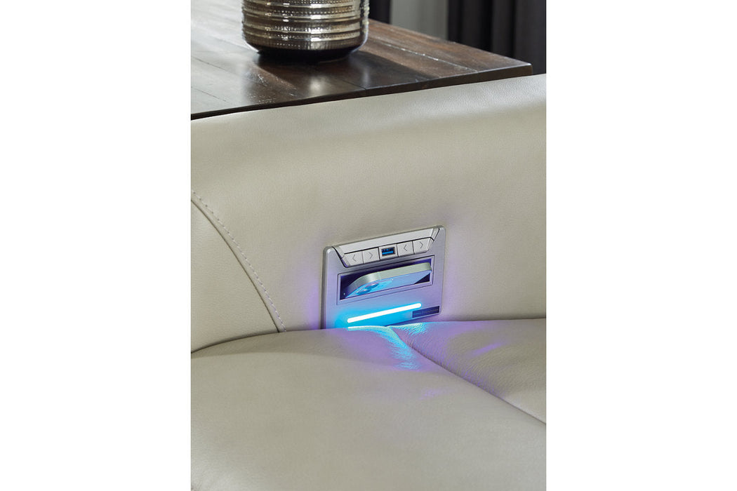 Battleville Almond Power Reclining Sofa