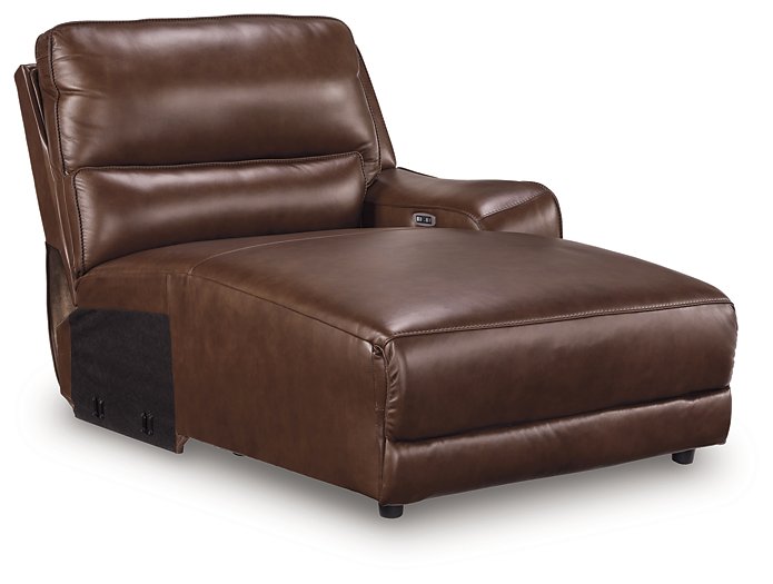 DeepWakes Power Reclining Sectional with Chaise