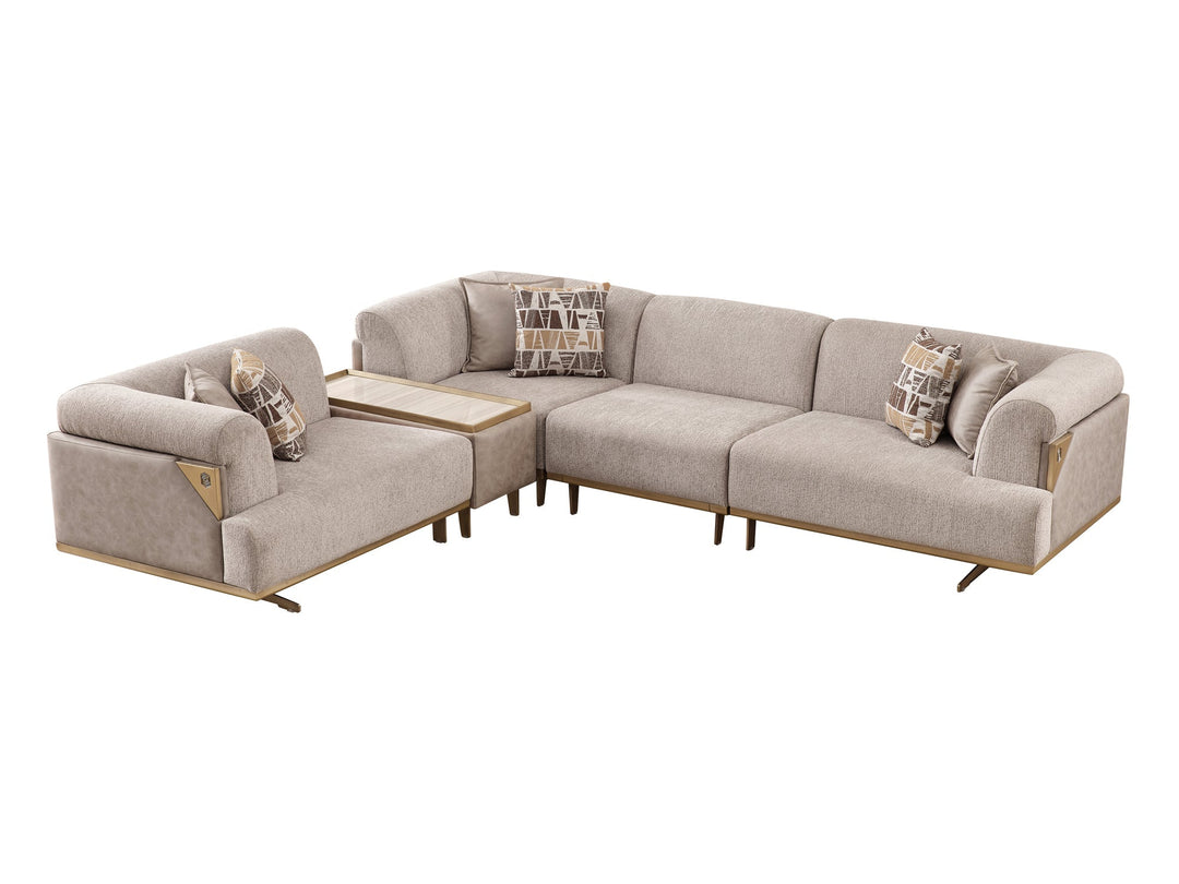 Urla 116" / 101" Wide Sectional