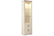 Willowton Whitewash 3-Piece Entertainment Center -  Ashley - DMV Furniture