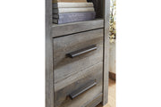 Wynnlow Gray 4-Piece Entertainment Center -  Ashley - DMV Furniture
