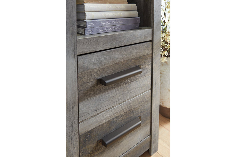 Wynnlow Gray 4-Piece Entertainment Center -  Ashley - DMV Furniture
