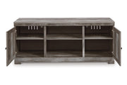 Wynnlow Gray 4-Piece Entertainment Center -  Ashley - DMV Furniture