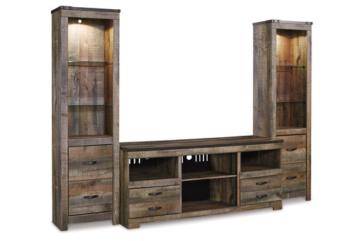 Trinell Brown 3-Piece Entertainment Center -  Ashley - DMV Furniture