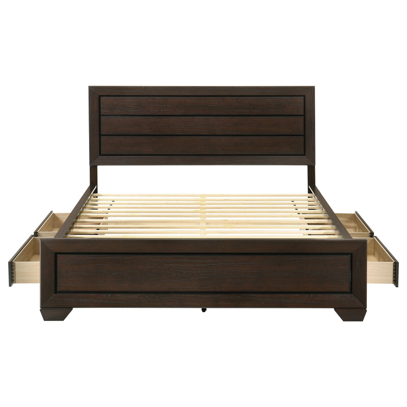 Kauffman Panel Platform Storage Bed
