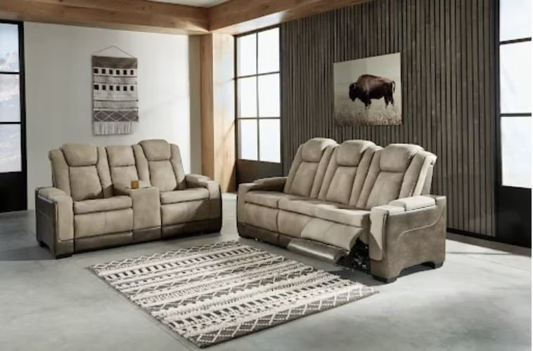 7800 RECLINER LOVESEAT BROWN