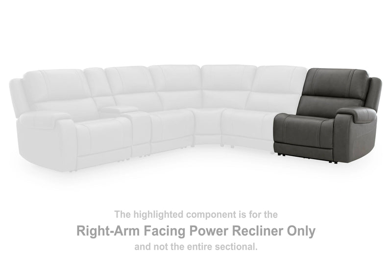 5Z - Pittson Power Reclining Sectional
