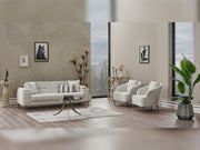 Abant Convertible Loveseat in Light Grey - 200-SER-ABA-PINAR17-2