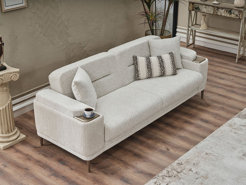 Abant Convertible Sofa in Cream - 200-SER-ABA-PINAR21-3