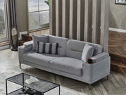 Abant Convertible Sofa in Light Grey - 200-SER-ABA-PINAR17-3