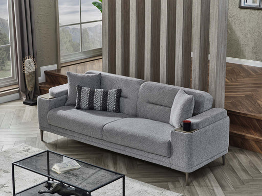 Abant Convertible Sofa in Light Grey - 200-SER-ABA-PINAR17-3