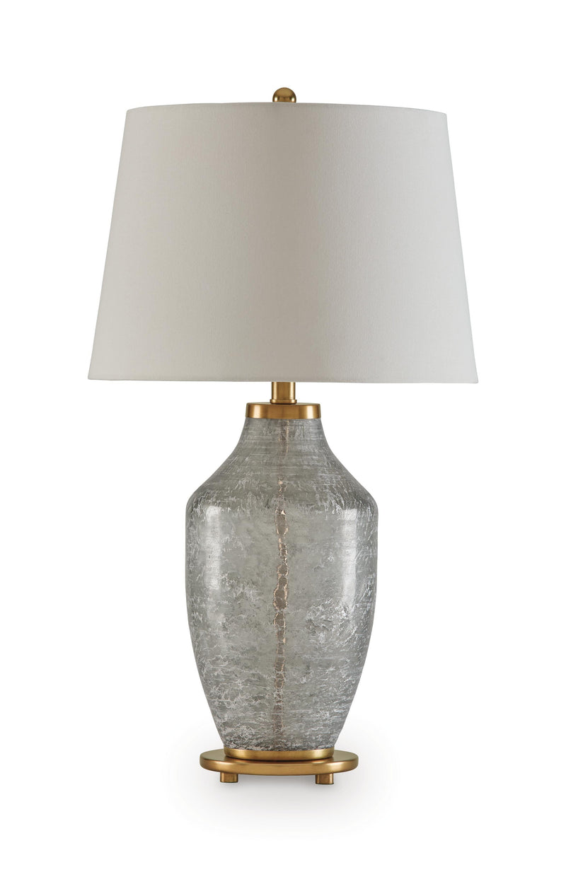 Abbriel Antique Green Table Lamp - L430974