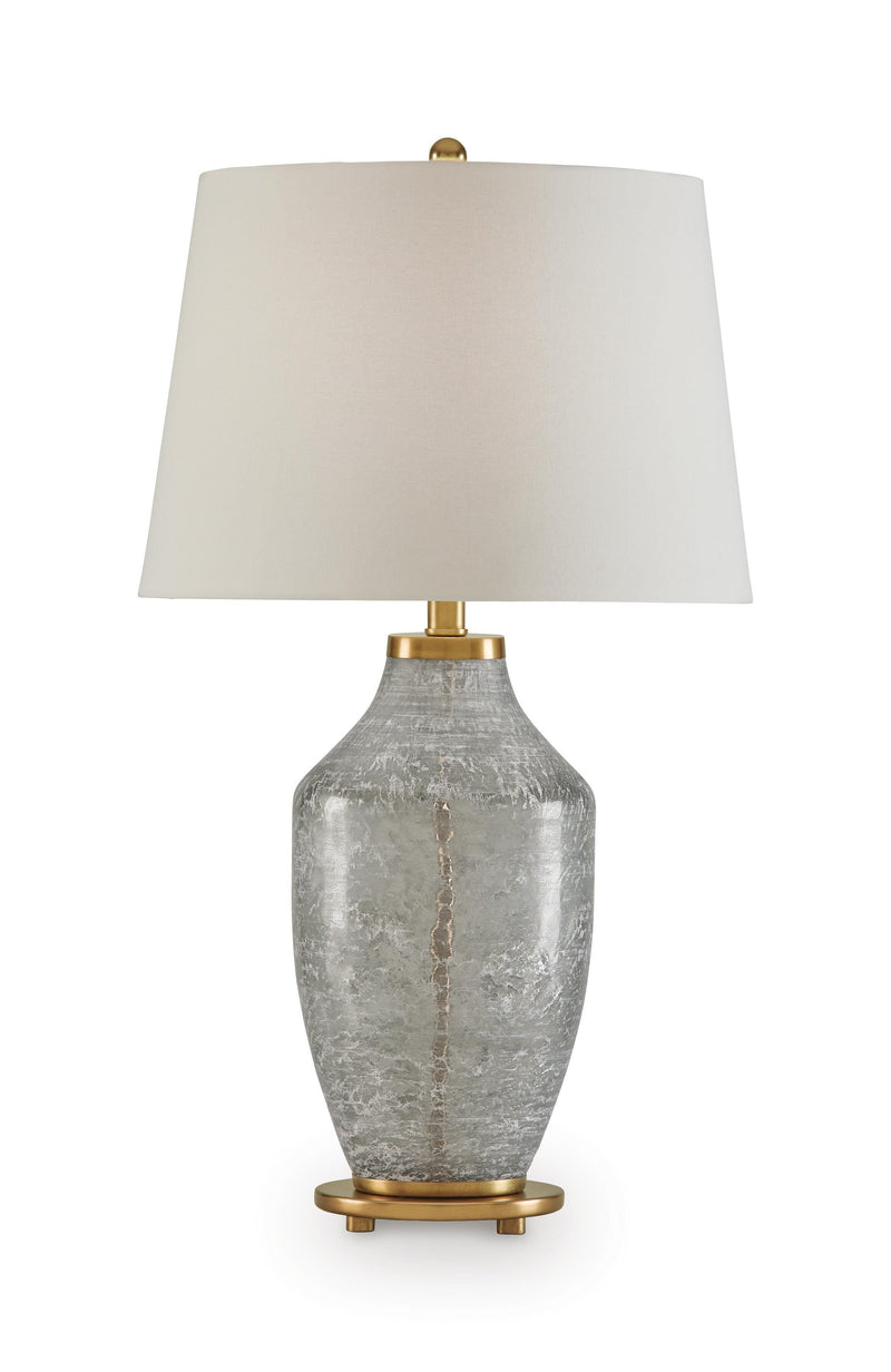 Abbriel Antique Green Table Lamp - L430974