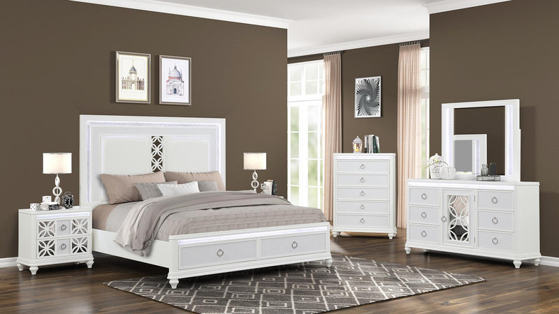 Abigale Queen 4 Pc Bedroom Set - Abigale Queen 4 Pc Bedroom Set