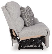 Acklen Place Pewter 5-Piece Power Reclining Sectional - 93605S3