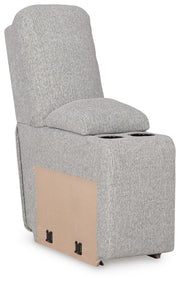 Acklen Place Pewter 6-Piece Power Reclining Sectional - 93605S9