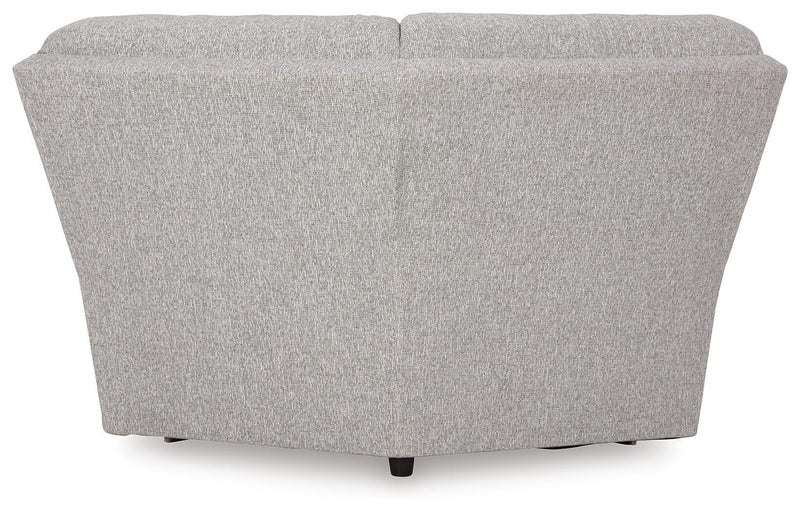 Acklen Place Pewter 6-Piece Power Reclining Sectional - 93605S9