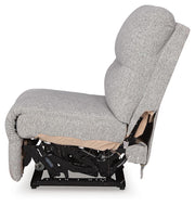 Acklen Place Pewter 6-Piece Power Reclining Sectional - 93605S9