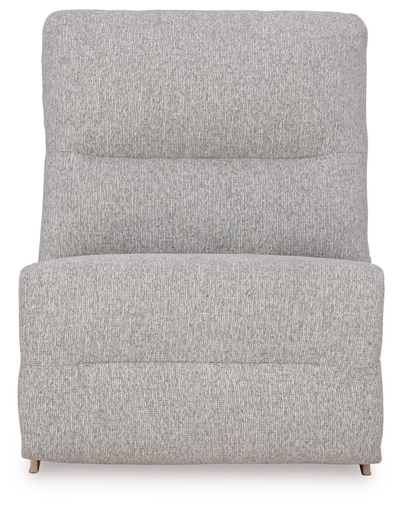 Acklen Place Pewter Armless Chair - 9360546
