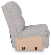 Acklen Place Pewter Armless Chair - 9360546