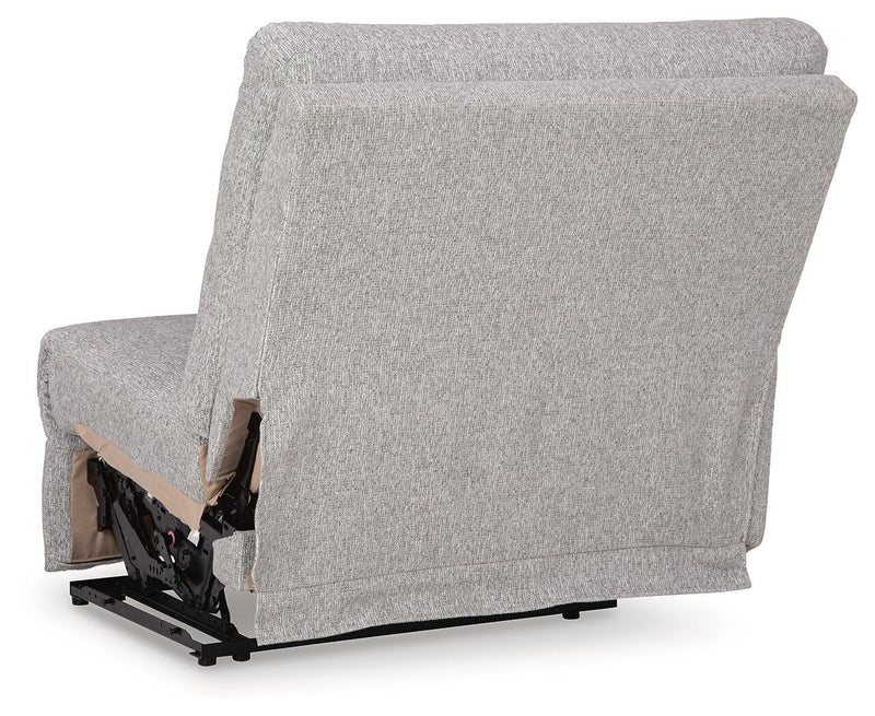 Acklen Place Pewter Left-Arm Facing Power Recliner - 9360558