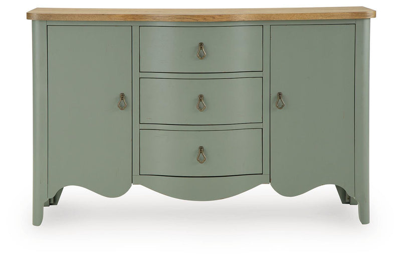 Actonville Antique Green Accent Cabinet - A4000737
