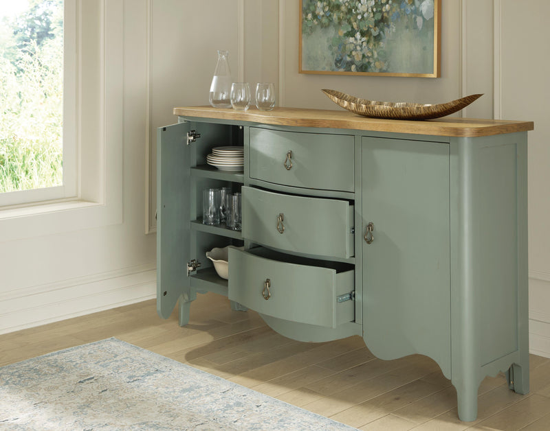Actonville Antique Green Accent Cabinet - A4000737