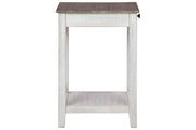 Adalane White/Gray Accent Table - DMV FurnitureTable