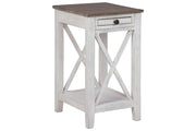 Adalane White/Gray Accent Table - DMV FurnitureTable