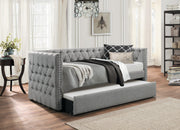 Adalie Gray Twin Daybed with Trundle - DMV FurnitureDaybed