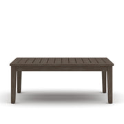 Adams Lane Dark Brown/Beige Outdoor Coffee Table - PCP602-701