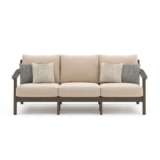 Adams Lane Dark Brown/Beige Outdoor Sofa - PCP602-838