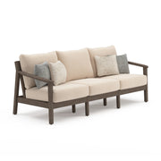 Adams Lane Dark Brown/Beige Outdoor Sofa - PCP602-838