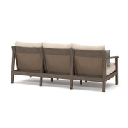 Adams Lane Dark Brown/Beige Outdoor Sofa - PCP602-838