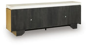 Adanworth Light Brown/Gray Accent Cabinet - A4000731