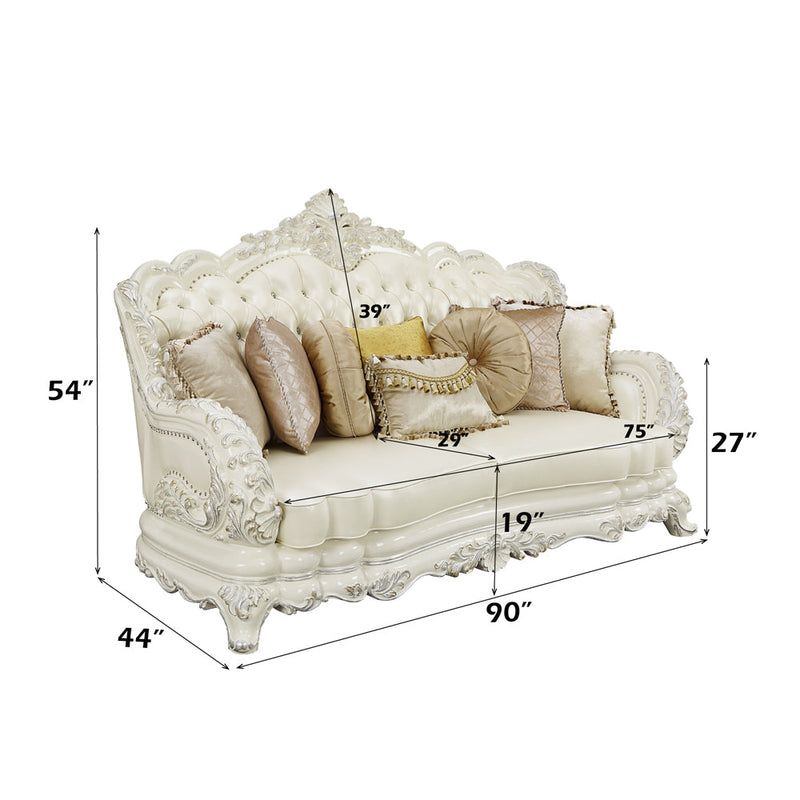 Adara Sofa W/7 Pillows - LV01224