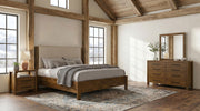 Adderley 4-piece California King Bedroom Set Warm Brown - 215851KW-S4