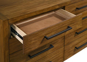 Adderley 4-piece Queen Bedroom Set Warm Brown - 215851Q-S4