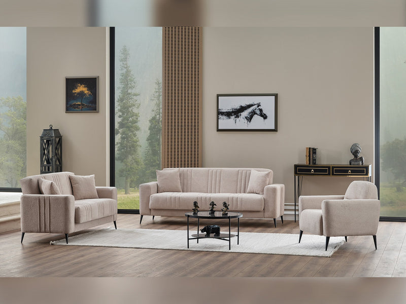 Adela Chair Cream in Cream - 101-ADE-ELI02-B