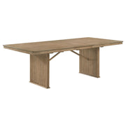 Adina 10-piece Extension Dining Set Distressed Light Brown - 193611-S10