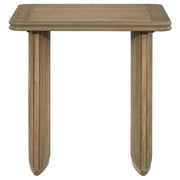 Adina 3-piece Wood Coffee Table Set Distressed Light Brown - 722858-S3