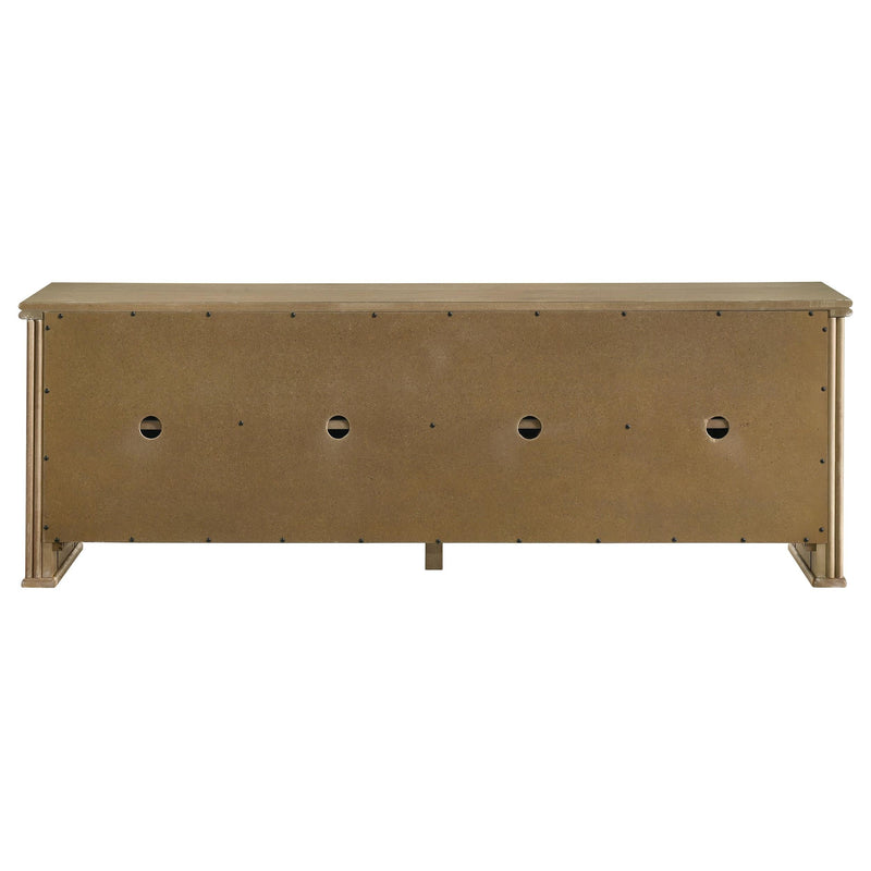 Adina 70-inch TV Stand Media Console Distressed Light Brown - 722933